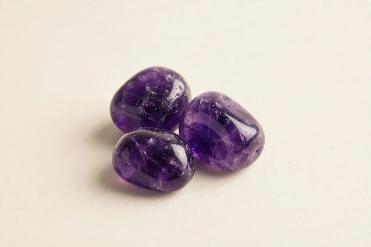 Amethyst Tumbled Stone