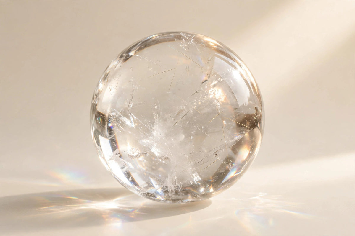 Clear Quartz Sphere 75mm
