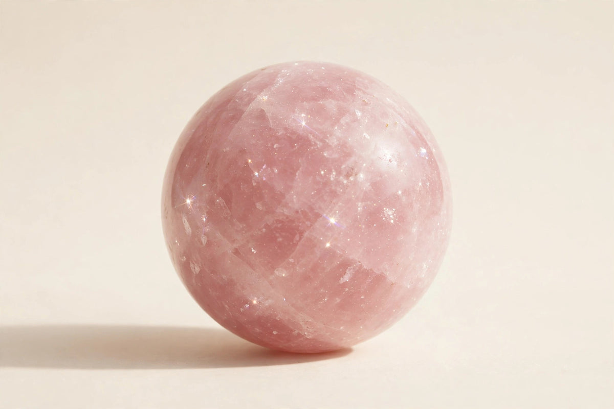 Rose Quartz Sphere 70mm